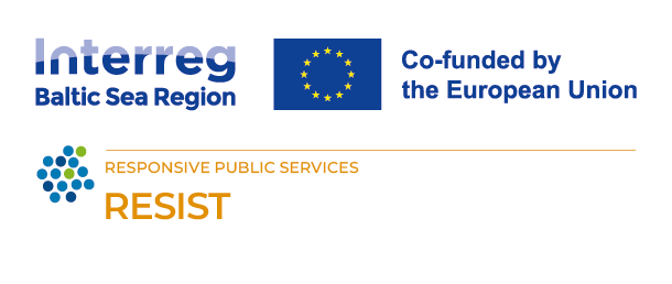 Interreg Baltic Sea Region un RESIST logotips